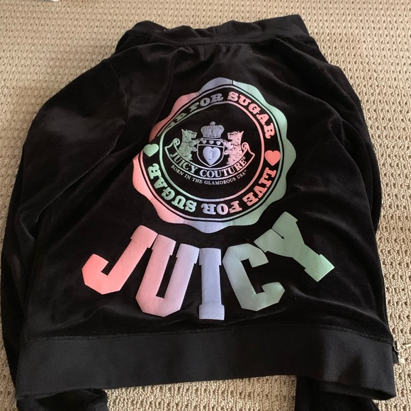 Juicy Couture Sweaters - Juicy couture velour Sweater shirt